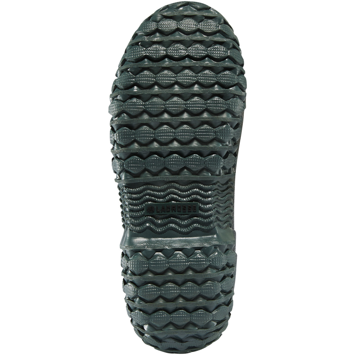 LaCrosse Women's Alpha Lite 14" Gray/Balsam Green Waterproof Rubber