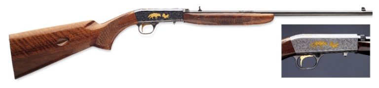 Browning Sa 22 Grade Vi Grayed 22 Lr Semi Automatic Rifle 021003102