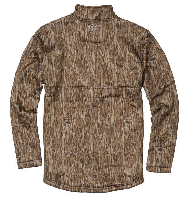 Browning Wicked Wing Mossy Oak Bottomland 1/4 Zip Fleece Jacket ...