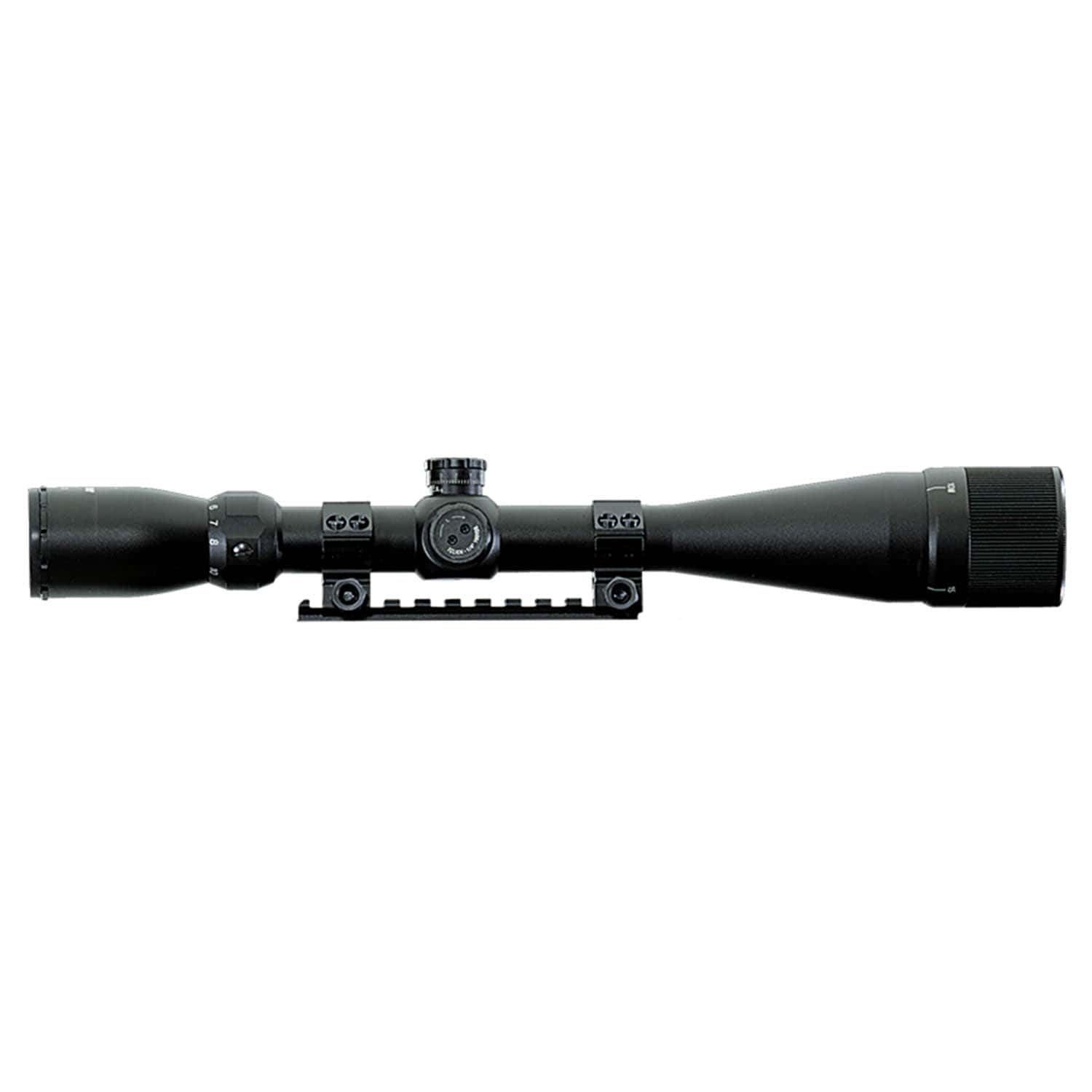 Stoeger 416x40 MilDot Reticle w/Adjustable Objective & 2pc Weaver