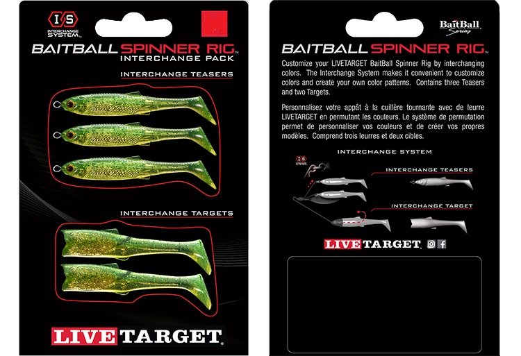 LiveTarget Baitball Spinner Rig Interchange Pack - Image 3