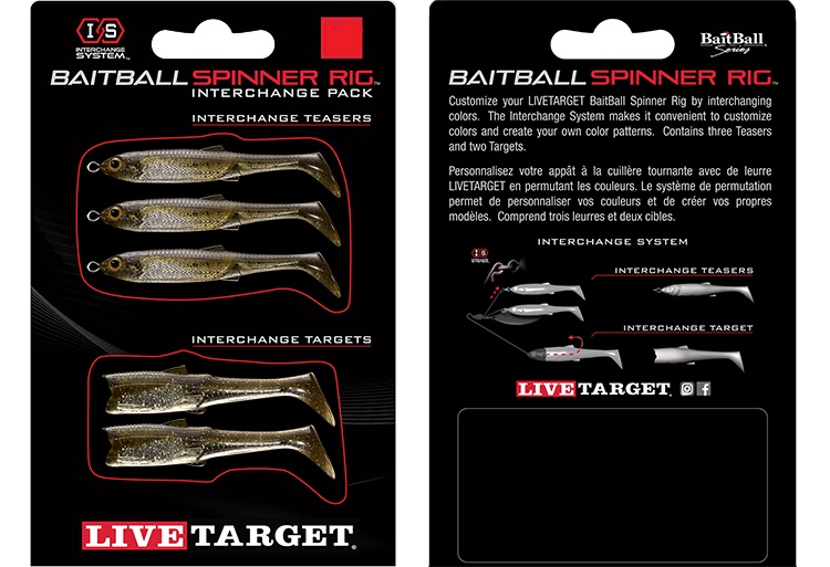 LiveTarget Baitball Spinner Rig Interchange Pack - Image 2