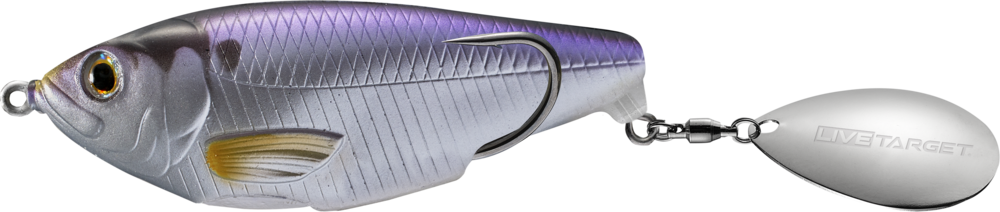 LiveTarget Hollow Body Topwater Commotion Shad