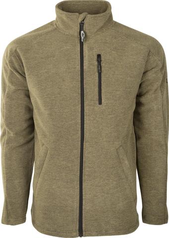 Drake Waterfowl Heathered Windproof Full Zip Jacket #DW8500