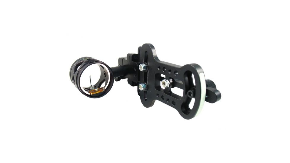 Extreme Archery Products Voyager 2200 Slider Single Pin 0 019 Black Bow Sight 2200 19bk No