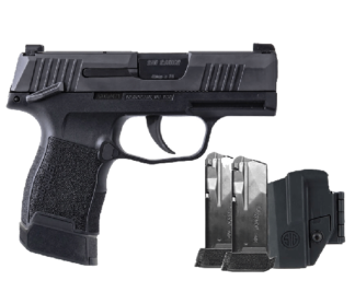 Sig Sauer P365 9mm Manual Safety Semi-Automatic Pistol w/TacPac #365-9
