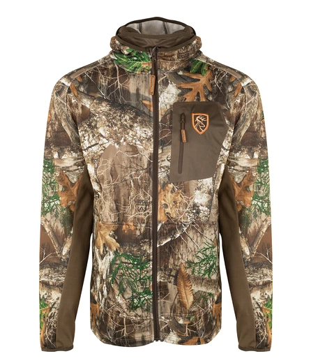 Drake NonTypical Pursuit Full Zip Realtree Edge Hoodie w/Agion Active XL #DNT4055-030