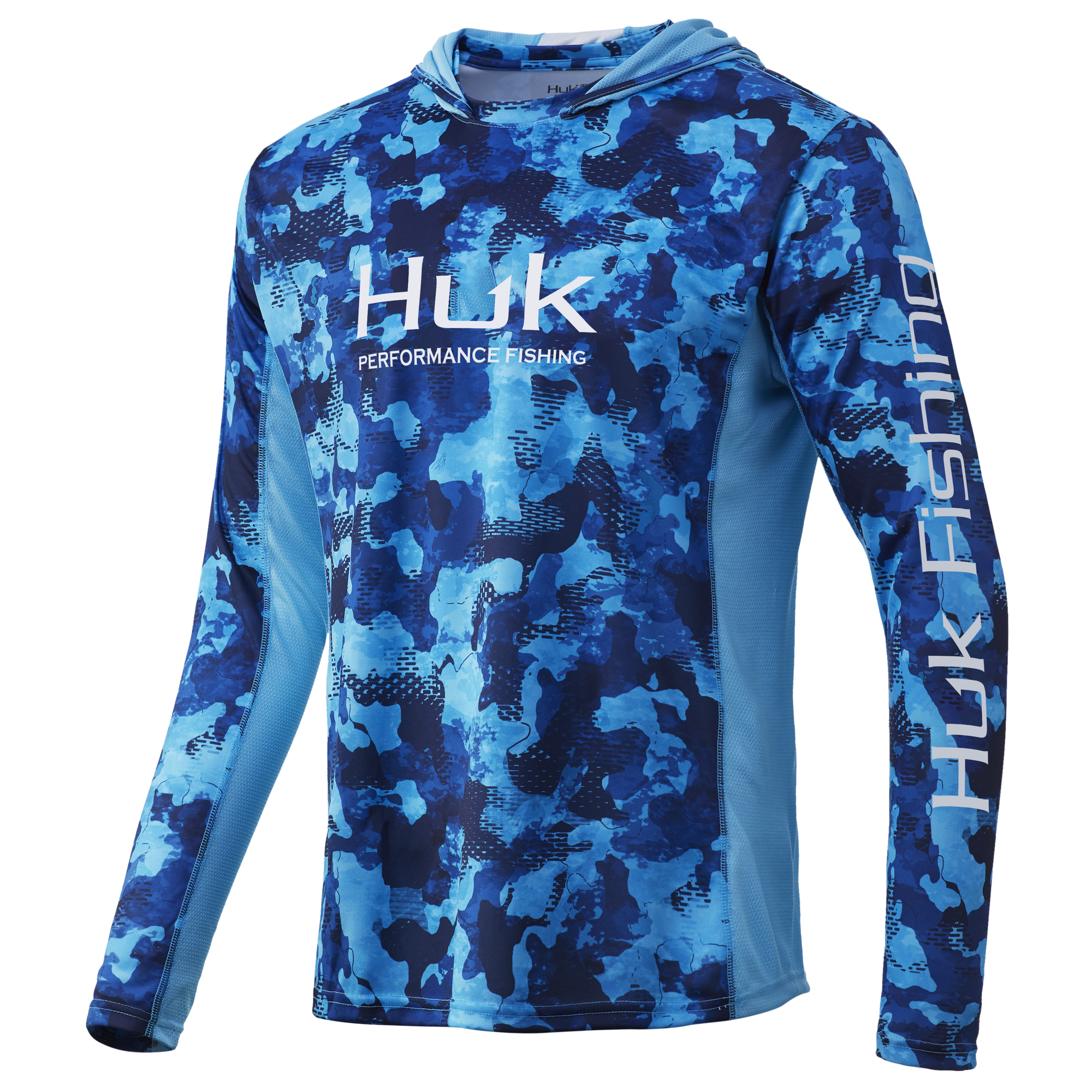 Huk Men's Icon X KC Refraction Camo Hoodie #H1200287 - Dunns Sporting Goods