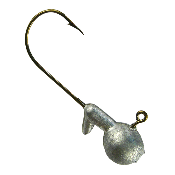 Southern Pro Light Wire Unpainted Round Head Jighead LWRH Dunns