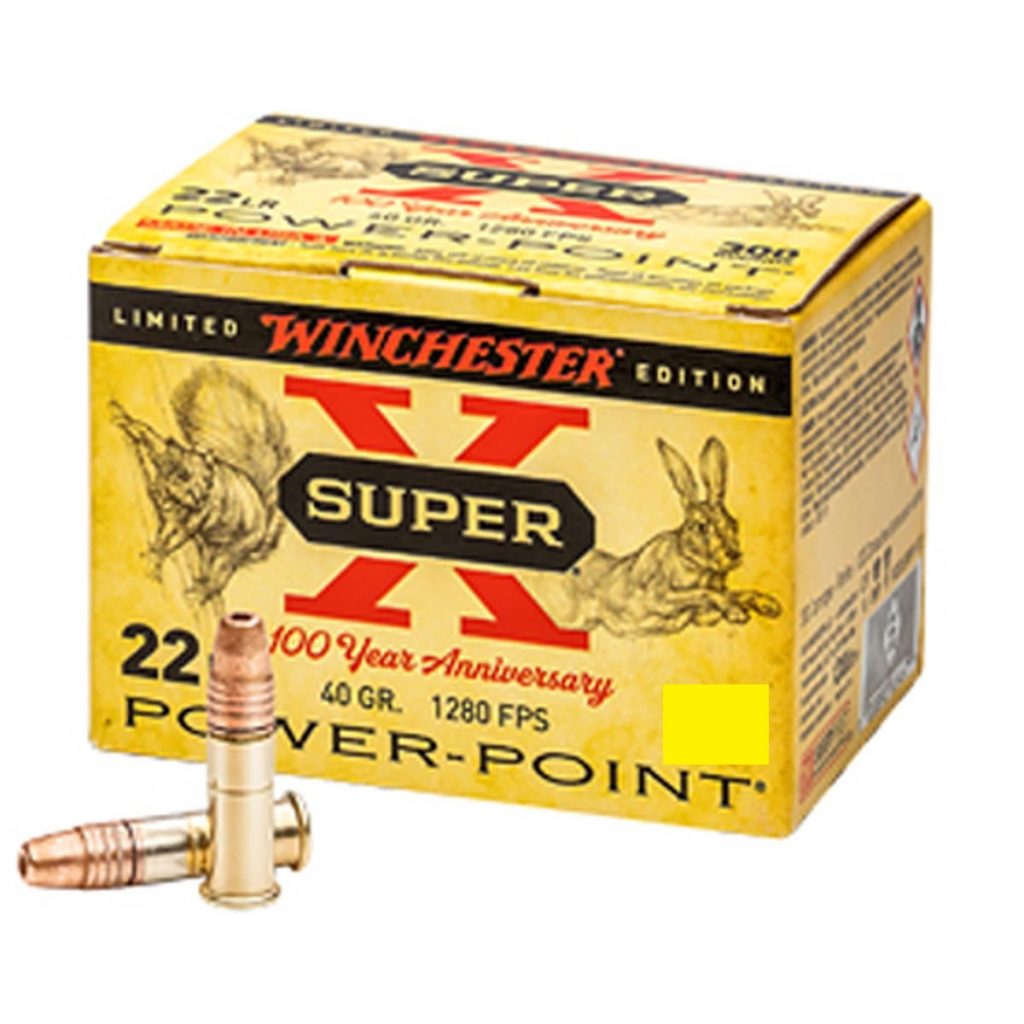 Winchester SuperX Power Point .22LR 40gr. 222rd Box X22LRPPB Dunns