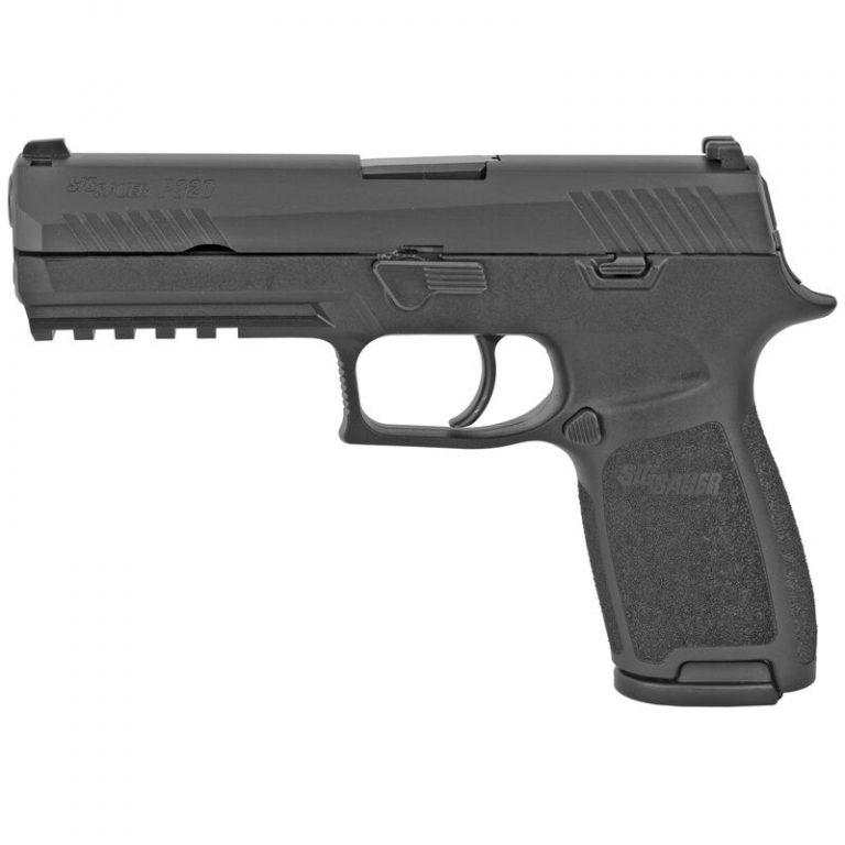 SIG Sauer P320 Nitron Full-Size 9mm Pistol with Contrast Sights #320F-9 ...